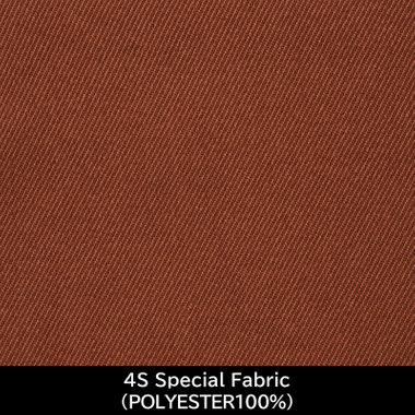 【日本製】【MEN'S】【パターンオーダー】【SLIM TAPERED】【秋冬】スーツ/ブリック/4S Special Fabric (POLYESTER100%)