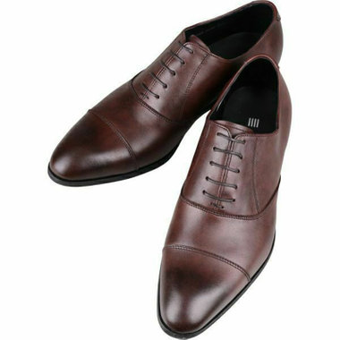 【WEB限定/OUTLET】【発送在庫あり】【SL】ストレートチップ ドレスシューズ/ブラウン/ALL WEATHER (スコッチガード革)/セメント製法 ※多少のキズあり