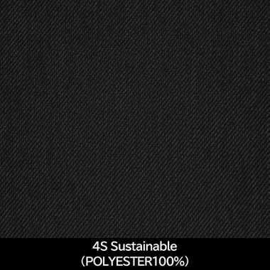 【日本製】【MEN'S】【パターンオーダー】【SKINNY】【春夏】スーツ/グレー/4S Sustainable (POLYESTER100%)