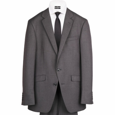 WEB限定/OUTLET】【KSW】【秋冬】2釦シングルスーツ 0タック/グレー