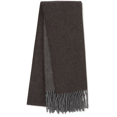 ウールマフラー/ブラウン/SUPER170'S NEW ZEALAND WOOL/30cm×170cm