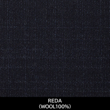 【国内縫製】【MEN'S】【パターンオーダー】【KSW】【秋冬】スーツ/ネイビー/REDA (WOOL100%)