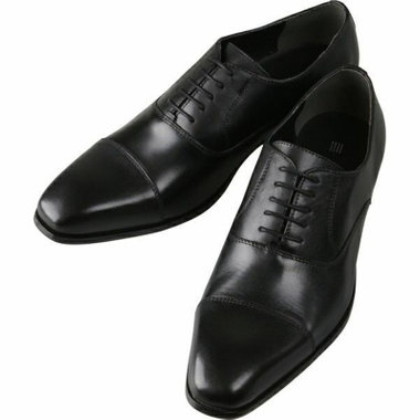 【発送在庫あり】【SL】ストレートチップ ドレスシューズ/ブラック ※多少のキズあり