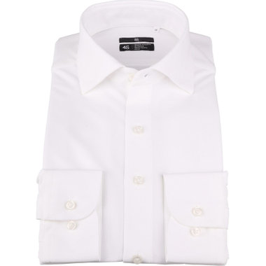 【WEB限定/OUTLET/汚れ・キズ等有】【BL-3】【スーパーノンアイロン】ワイドカラードレスワイシャツ/ホワイト/SUPER NON IRON 4S