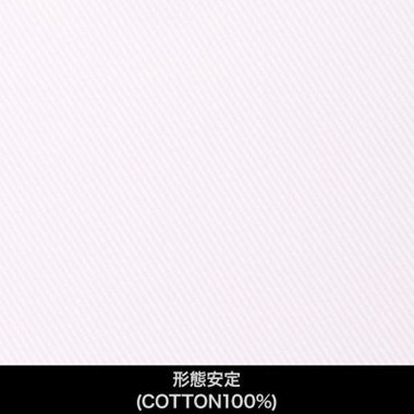 【国内縫製】【パターンオーダー】【形態安定】ワイシャツ・ドレスシャツ/ホワイト×ドビーツイル/(COTTON100%)