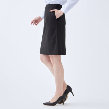 SUIT SELECT×Samantha Thavasa】【年間】バックフレアセミタイト