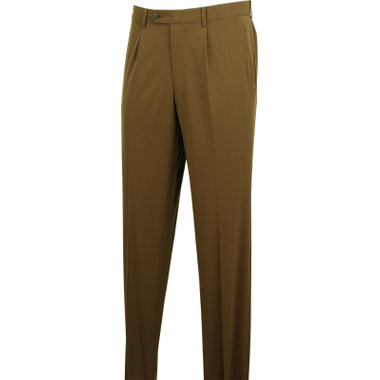 【WEB限定/OUTLET】【RBC】【春夏】1タックテーパードパンツ/カーキ/ウエストシャーリング