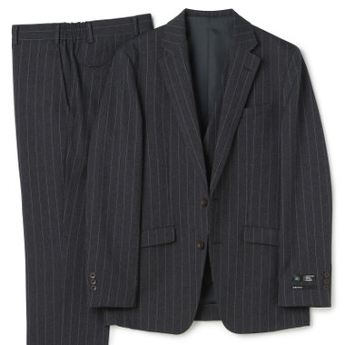 marka パンツ　スーツ　ストライプ 楽天市場】レディーススーツ 2色 ストライプ柄パンツスーツ