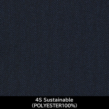 【日本製】【WOMEN'S】【パターンオーダー】【RELAX TAPERED】【春夏】スーツ/ネイビー×シャドーストライプ/4S Sustainable (POLYESTER100%)