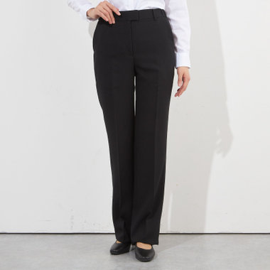 【SILVER LINE】【年間】パンツ/ブラック/4S SUSTAINABILITY&ECOLOGY FABRIC/※裾直し必要