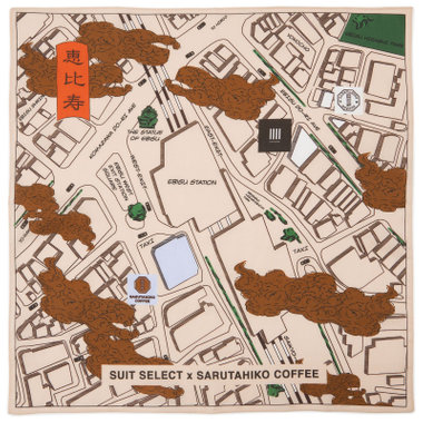 ハンカチ/マップ/SARUTAHIKO COFFEE