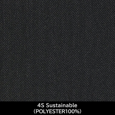 【日本製】【WOMEN'S】【パターンオーダー】【RELAX TAPERED】【春夏】スーツ/グレー×シャドーストライプ/4S Sustainable (POLYESTER100%)