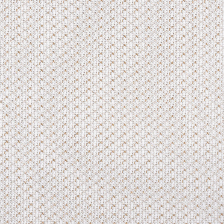 ブラックライン 【発送在庫あり】【BL】ワイドカラーワイシャツ/ベージュ×ドビー/「4S」スーパーノンアイロン・ストレッチ 茶中間