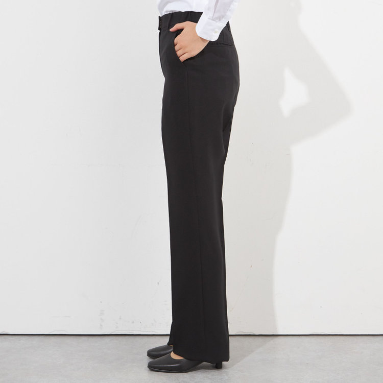 シルバーライン 【SILVER LINE】【年間】パンツ/ブラック/4S SUSTAINABILITY&ECOLOGY FABRIC/※裾直し必要 黒