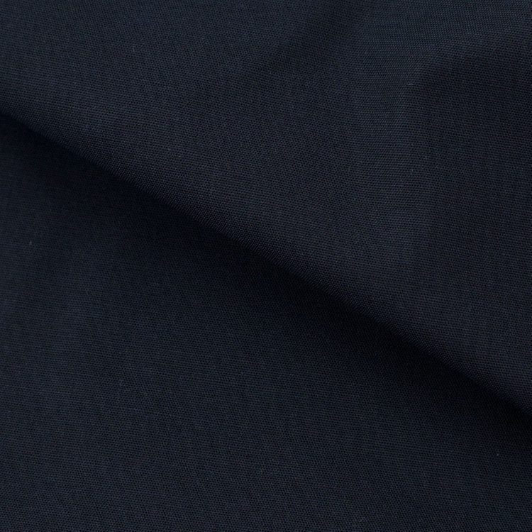 ブラックライン 【発送在庫あり】【BLACK LINE】【形態安定】ワイドカラードレスワイシャツ/ネイビー 紺中間