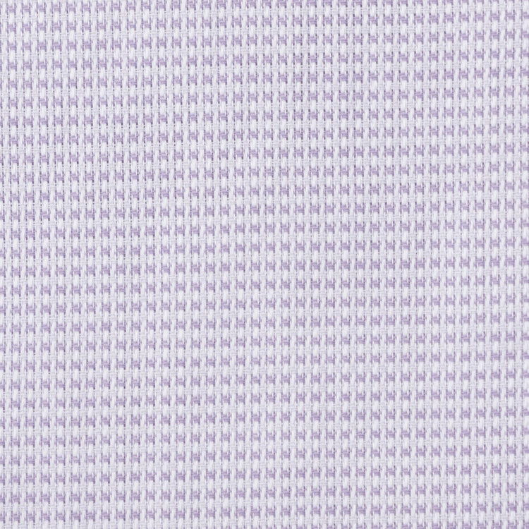 ブラックライン 【発送在庫あり】【BLACK LINE】【形態安定】ワイドカラードレスワイシャツ/パープル×ドビー 紫中間