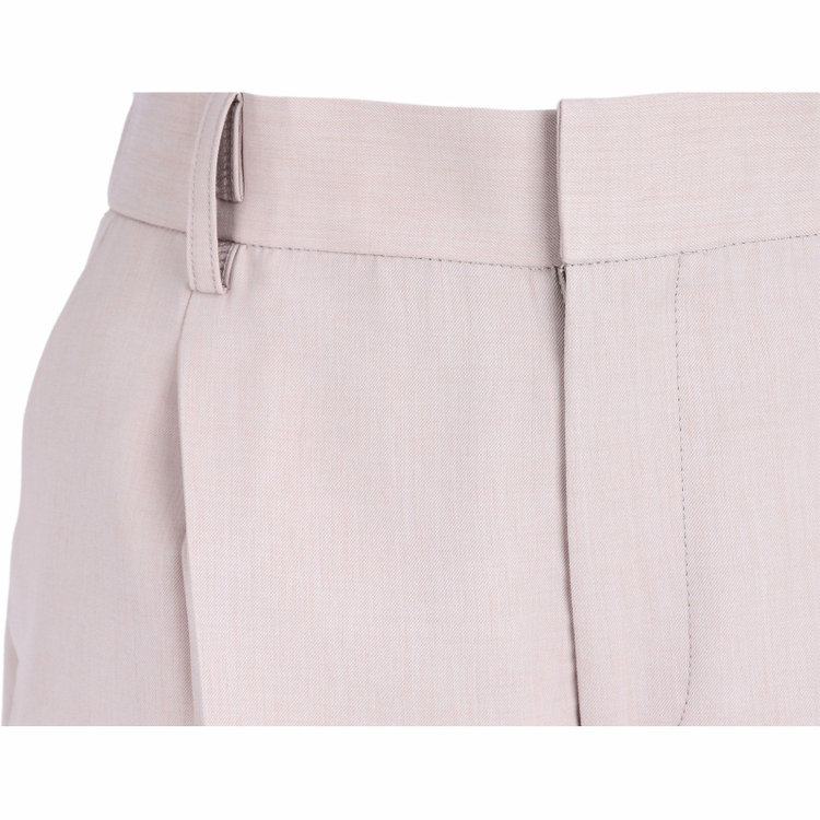 スーツセレクト 【WEB限定/OUTLET】【RELAX TAPERED】【春夏】テーパードパンツ/モカベージュ/ウエストシャーリング/ウォッシャブル ベージュ系(薄茶)
