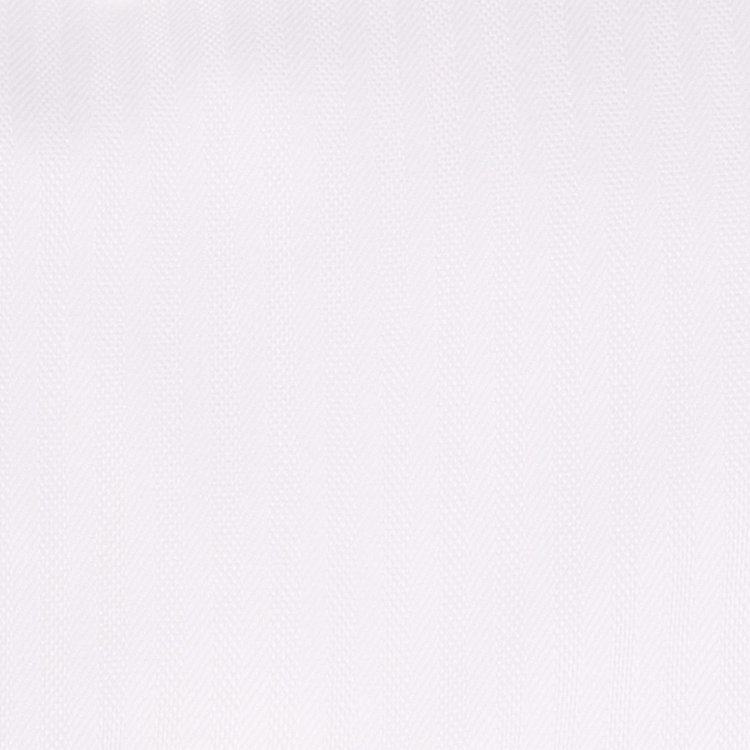 ブラックライン 【WEB限定/OUTLET】【BL】【形態安定】ドゥエボットーニボタンダウンドレスワイシャツ/ホワイト×ドビーストライプ/襟裏別布：ネイビー×ホワイトドット/釦.釦付糸：ブラック ホワイト系(白)