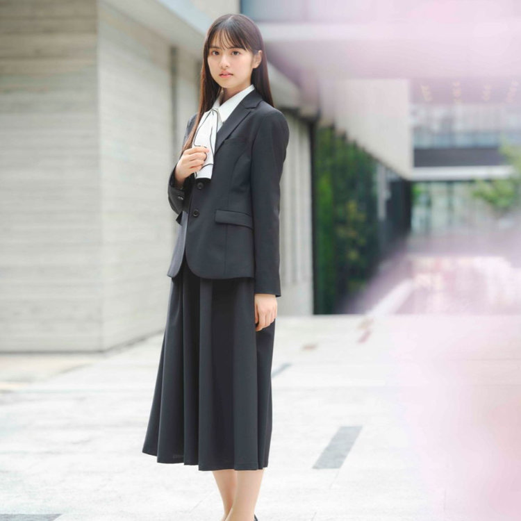 ブラックライン 【SUIT SELECT×Samantha Thavasa】【年間】2釦ジャケット/究極のブラック/4S/マシンウォシャブル 黒