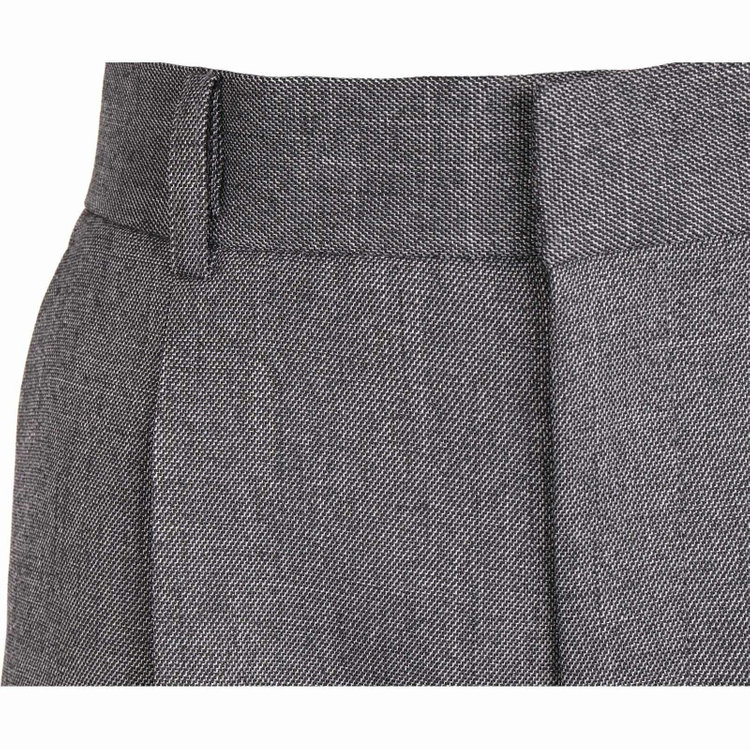 スーツセレクト 【RELAX TAPERED】【秋冬】1タックテーパードパンツ/グレー/ウエストシャーリング/ウォッシャブル グレー系(灰)