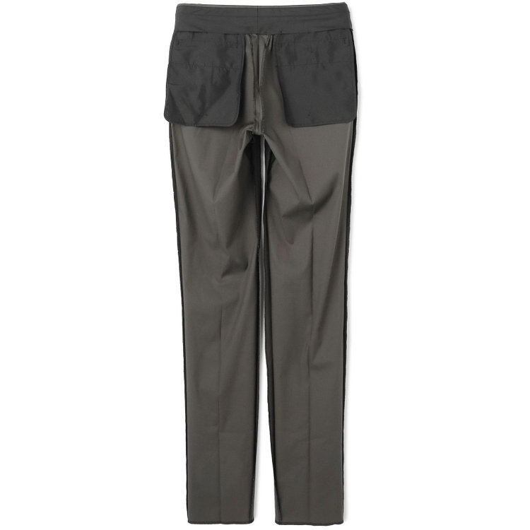 シルバーライン 【CLASSICO TAPERED】【春夏】1タックテーパードパンツ/カーキ/ウエストムーブ/ICE EFFECT/※裾上げ済仕様 黄淡色