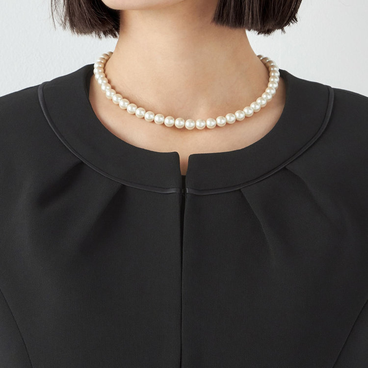 ソノタ 【SL】【年間】ノーカラー前開きアンサンブルレディースフォーマル 黒