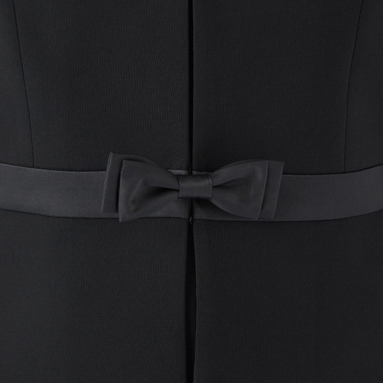 ソノタ 【SL】【年間】ノーカラー前開きアンサンブルレディースフォーマル 黒