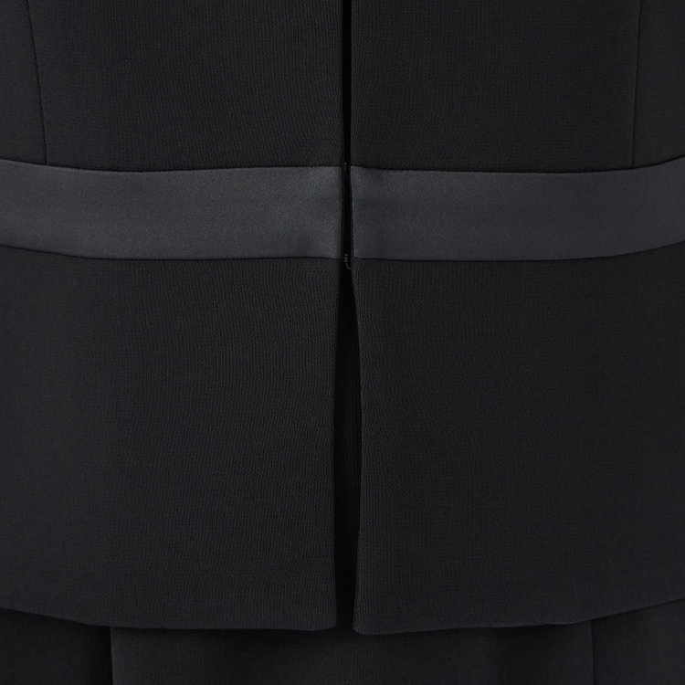 ソノタ 【SL】【年間】ノーカラー前開きアンサンブルレディースフォーマル 黒