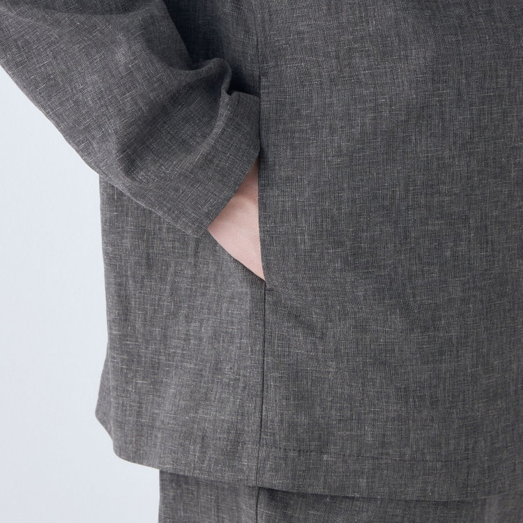 シルバーライン 【RBC】【春夏】2釦オーバーサイズジャケット/ブラック 黒