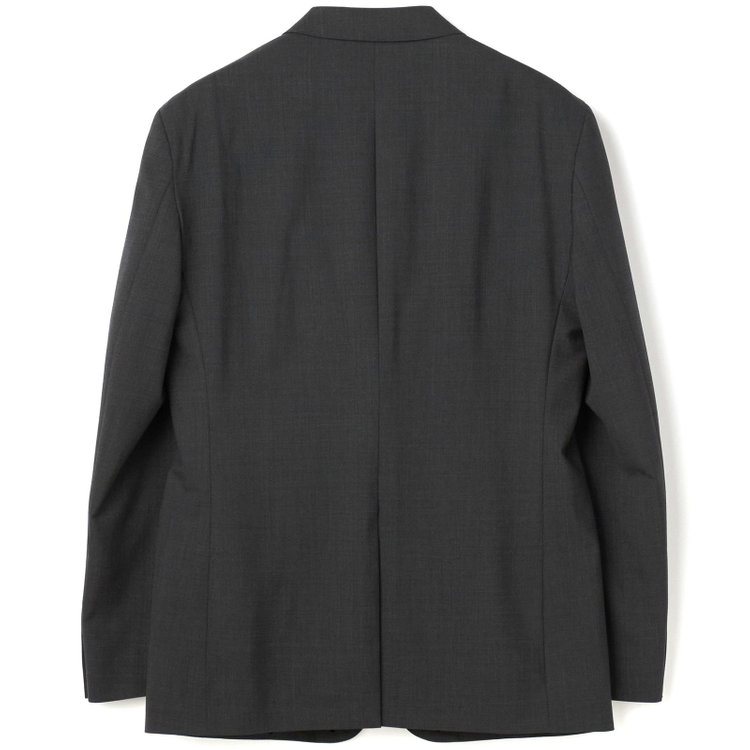 ブラックライン 【SLIM TAPERED】【BLACK LINE】【春夏】2釦シングルスーツ/グレー/ウエストムーブ/NZ WOOL Super170's/SHOWER CLEAN/※パンツ裾上げ済仕様 グレー中間