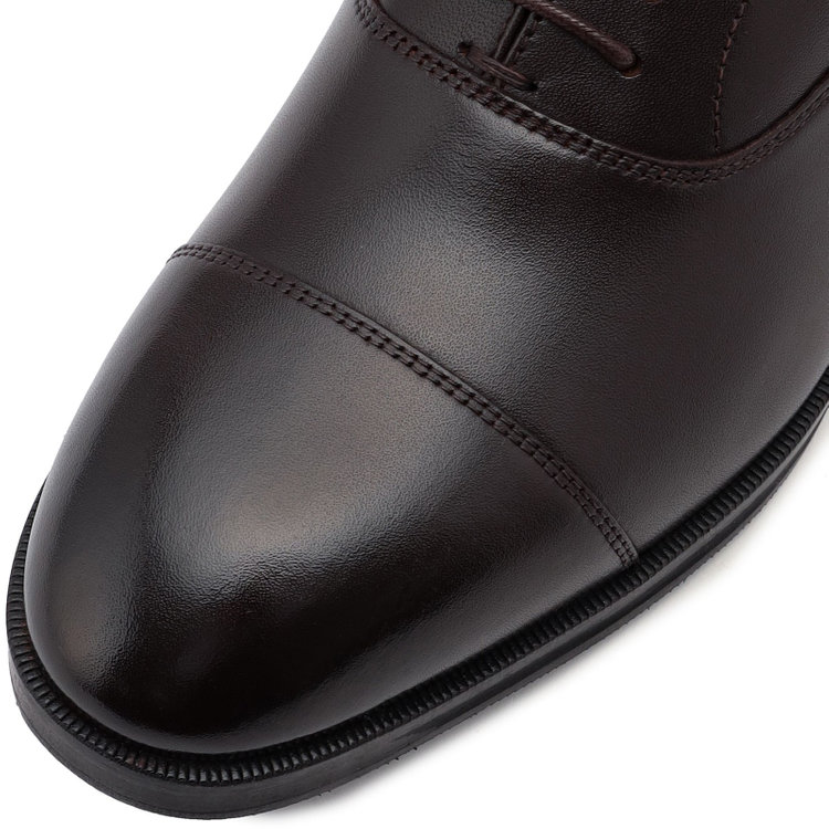 スーツセレクト 【BL】ストレートチップドレスシューズ/ブラウン/牛革(LWG)/マッケイ製法/Vibram 茶濃色