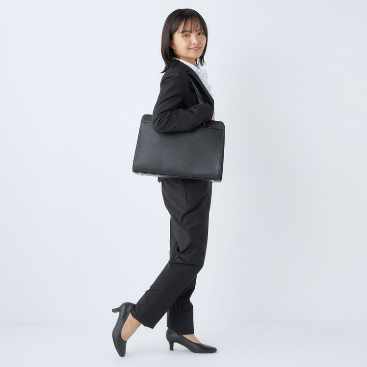 ブラックライン 【SUIT SELECT×Samantha Thavasa】【年間】2釦ジャケット/究極のブラック/4S/マシンウォシャブル 黒