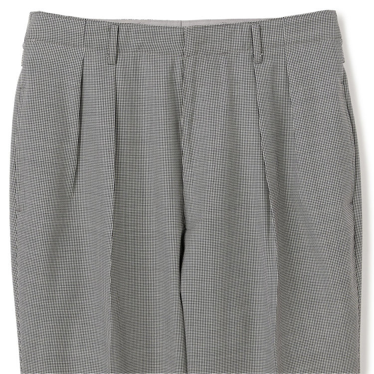 シルバーライン 【Take.it.easy】【秋冬】2タックワイドパンツ/ハウンドトゥース/CANONICO 1663 fabric made in italy/※裾上げ必要 その他