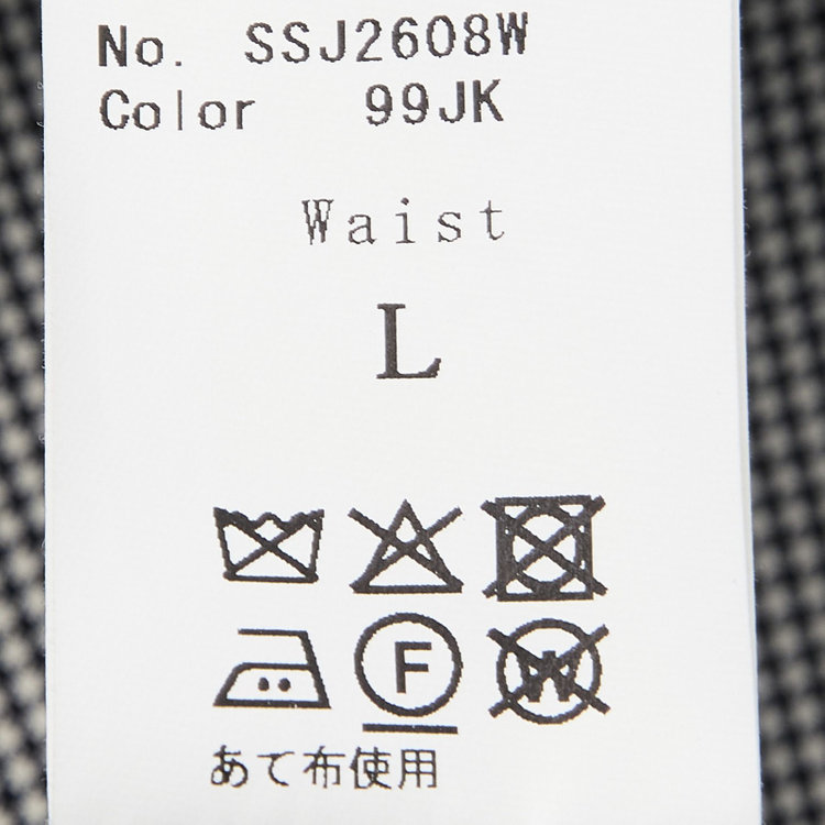 シルバーライン 【Take.it.easy】【秋冬】2タックワイドパンツ/ハウンドトゥース/CANONICO 1663 fabric made in italy/※裾上げ必要 その他