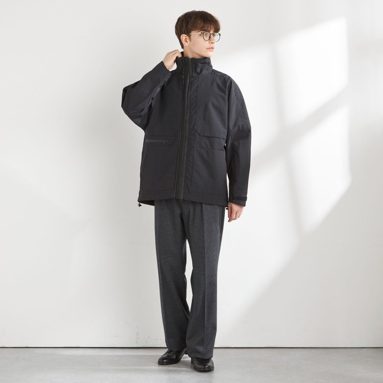 ブラックライン 【BLACK LINE】ショートコート/ブラック 黒