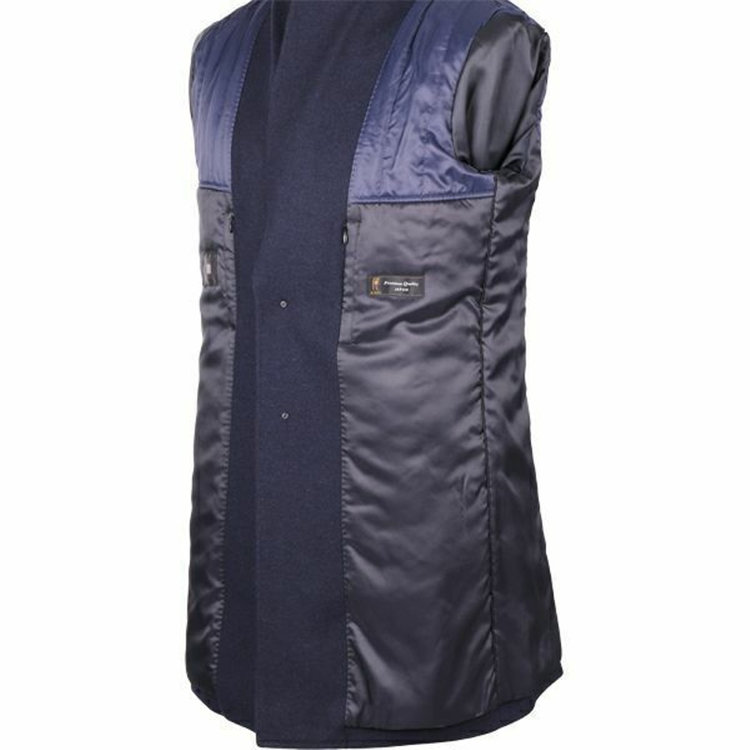 ブラックライン 【WEB限定/OUTLET】【BL】ウールブレンドチェスターコート/ネイビー/NANO-HEAT YOKOHAMA/BISHU JAPAN FABRIC ネイビー系(紺)