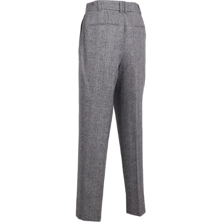 スーツセレクト 【RELAX TAPERED】【秋冬】1タックテーパードパンツ/グレー×グレンチェック/ウエストシャーリング グレー系(灰)