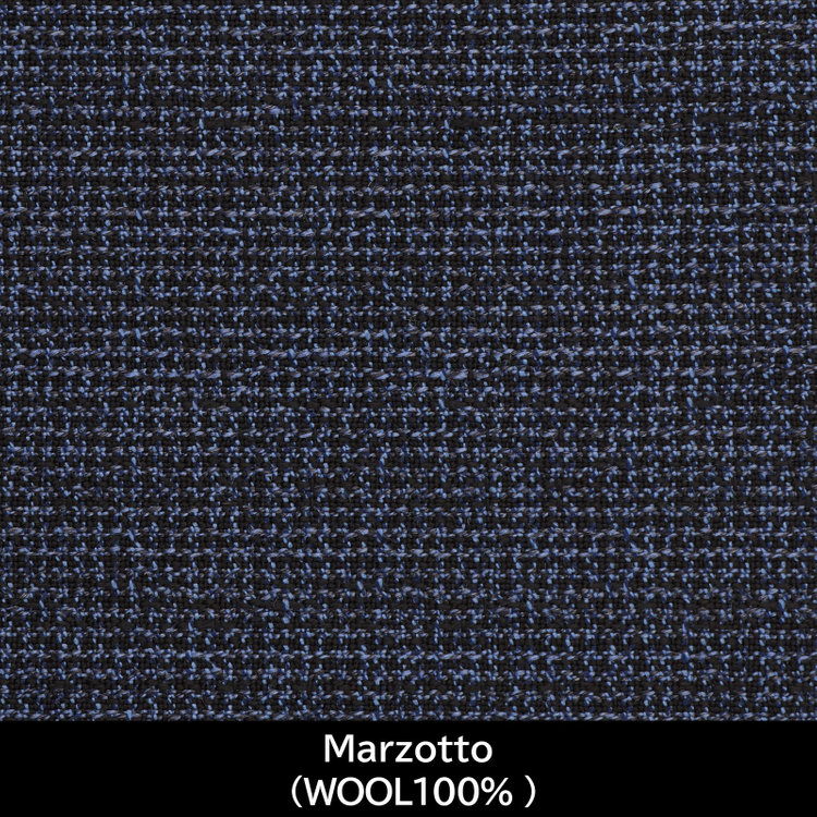 スーツセレクト 【国内縫製】【MEN'S】【パターンオーダー】【KSW】【春夏】スーツ/ネイビー/Marzotto (WOOL100%) 紺中間