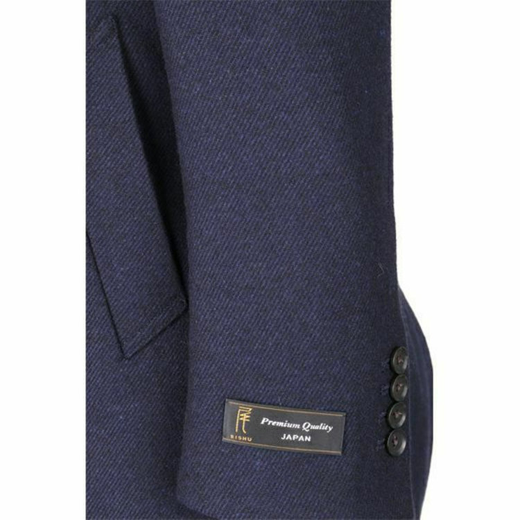 ブラックライン 【WEB限定/OUTLET】【BL】ウールブレンドチェスターコート/ネイビー/NANO-HEAT YOKOHAMA/BISHU JAPAN FABRIC ネイビー系(紺)