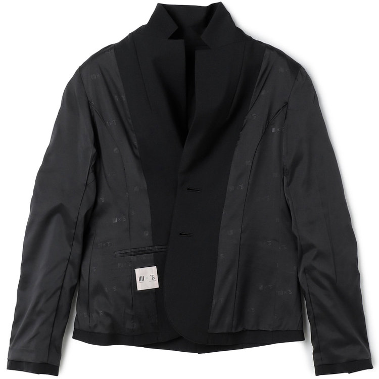 ブラックライン 【SUIT SELECT×Samantha Thavasa】【年間】2釦ジャケット/究極のブラック/4S/マシンウォシャブル 黒