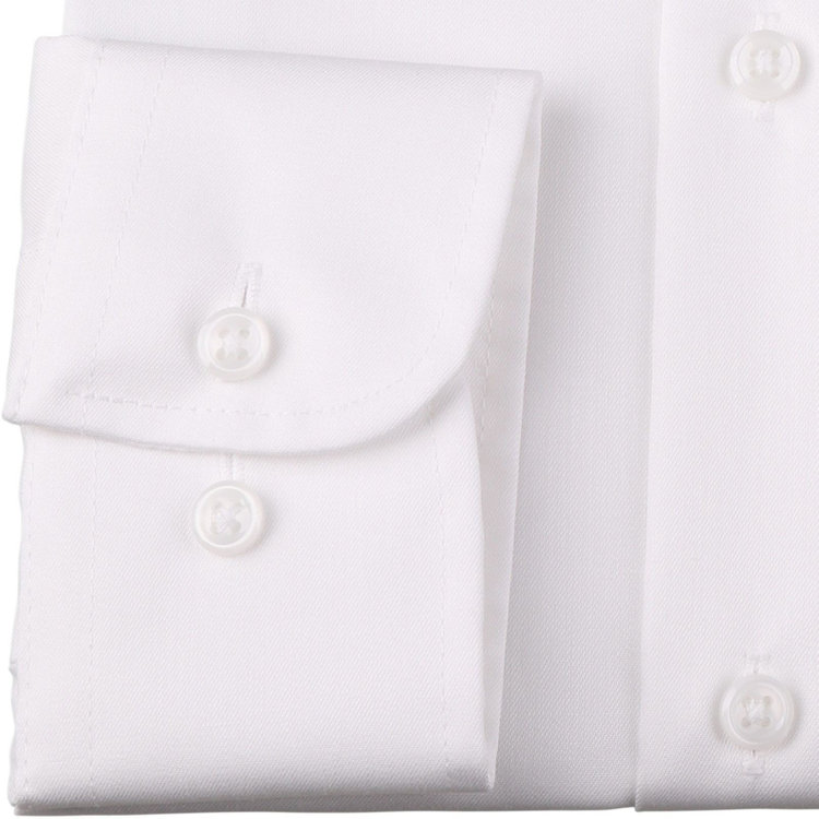 ブラックライン 【BLACK LINE】【形態安定】【ノンアイロン】タブカラードレスワイシャツ/ホワイト/NON IRON COTTON ホワイト系(白)