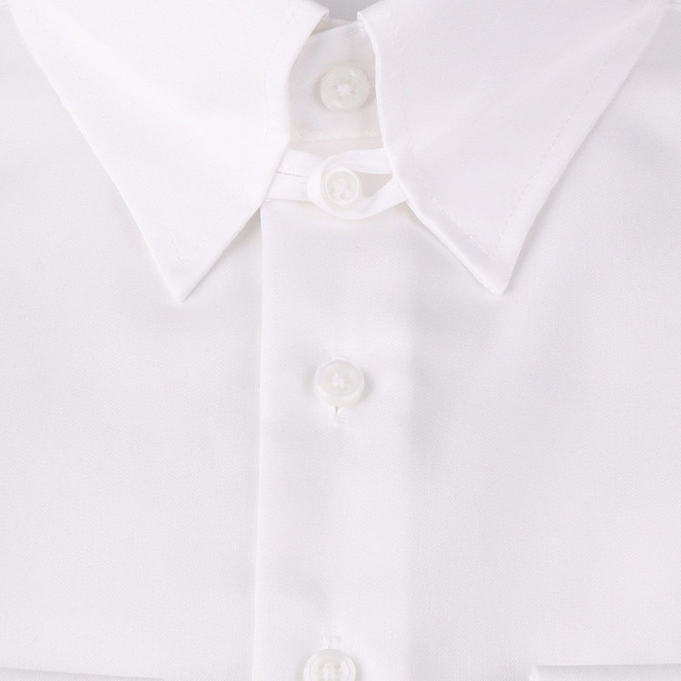 ブラックライン 【BLACK LINE】【形態安定】【ノンアイロン】タブカラードレスワイシャツ/ホワイト/NON IRON COTTON ホワイト系(白)