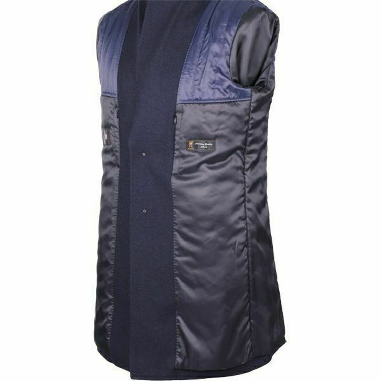 ブラックライン 【WEB限定/OUTLET】【BL】ウールブレンドチェスターコート/ネイビー/NANO-HEAT YOKOHAMA/BISHU JAPAN FABRIC ネイビー系(紺)