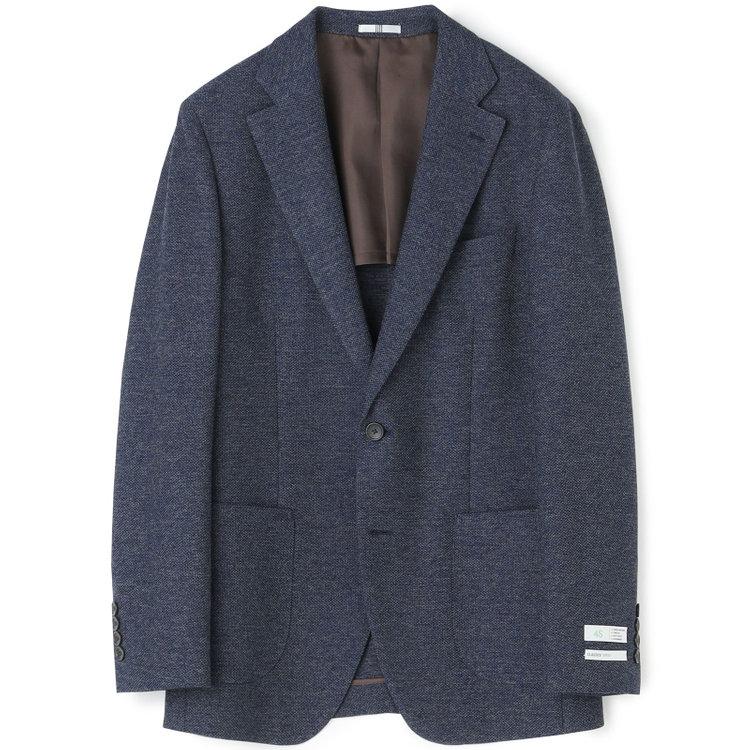 シルバーライン 【CLASSICO TAPERED】【秋冬】2釦シングルジャケット/ネイビー/4S SUSTAINABILITY&ECOLOGY FABRIC 紺濃色
