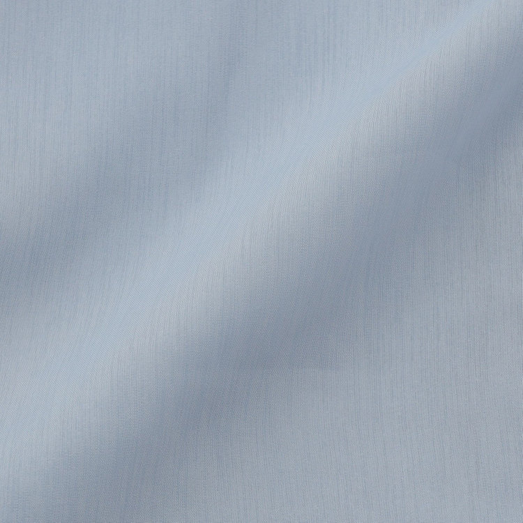 シルバーライン 【SL/長袖】バンドカラー比翼仕様/ブルー/「ストレッチ」「通気性」「吸水・速乾」 青中間