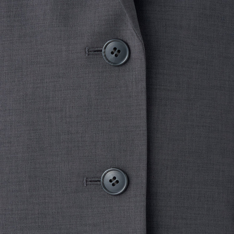 シルバーライン 【SL】【年間】2釦シングルパンツスーツ/グレー/ウォッシャブル/Naturemier/※パンツ裾上げ済仕様 グレー濃色