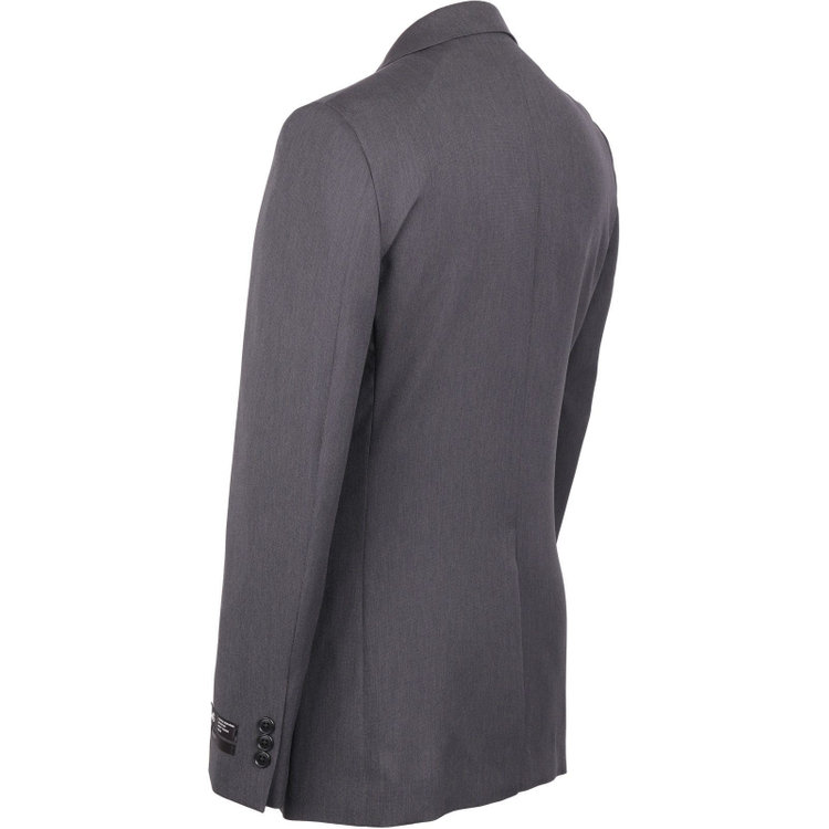 スーツセレクト 【発送在庫あり】【SLIM TAPERED_2】【春夏】2釦シングルスーツ 0タック/グレー/4S/ウォッシャブル グレー系(灰)