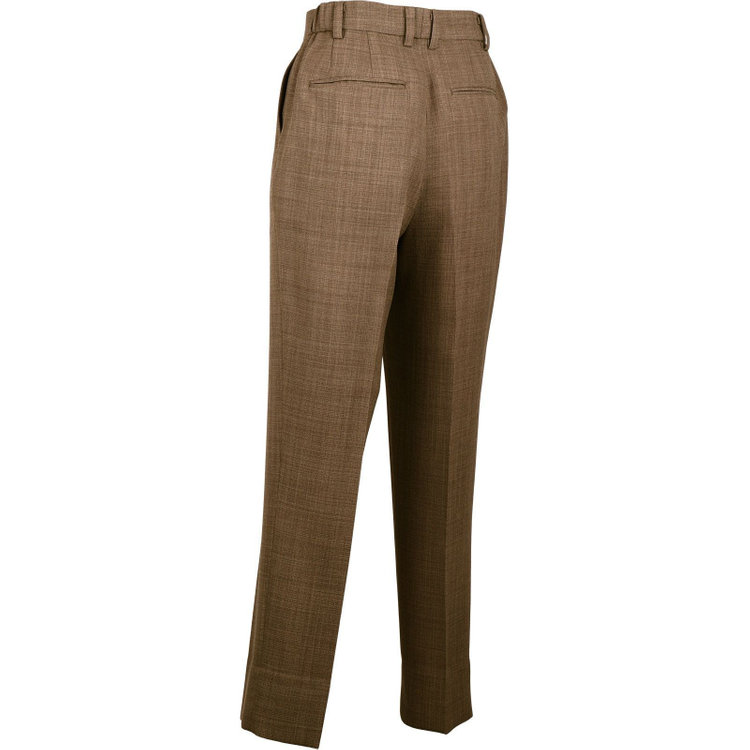 ブラックライン 【SL】【春夏】テーパードパンツ/ブラウン/ウエストシャーリング/裾上げ済仕様/ウォッシャブル ブラウン系(茶)