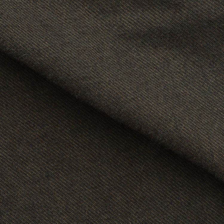 シルバーライン 【SILVER LINE】ワイドカラーワイシャツ/カーキ 黄淡色