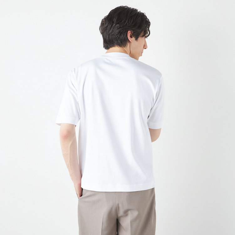 シルバーライン 【発送在庫あり】【スーツ屋が作った】BIZ Tシャツ/ホワイト 白